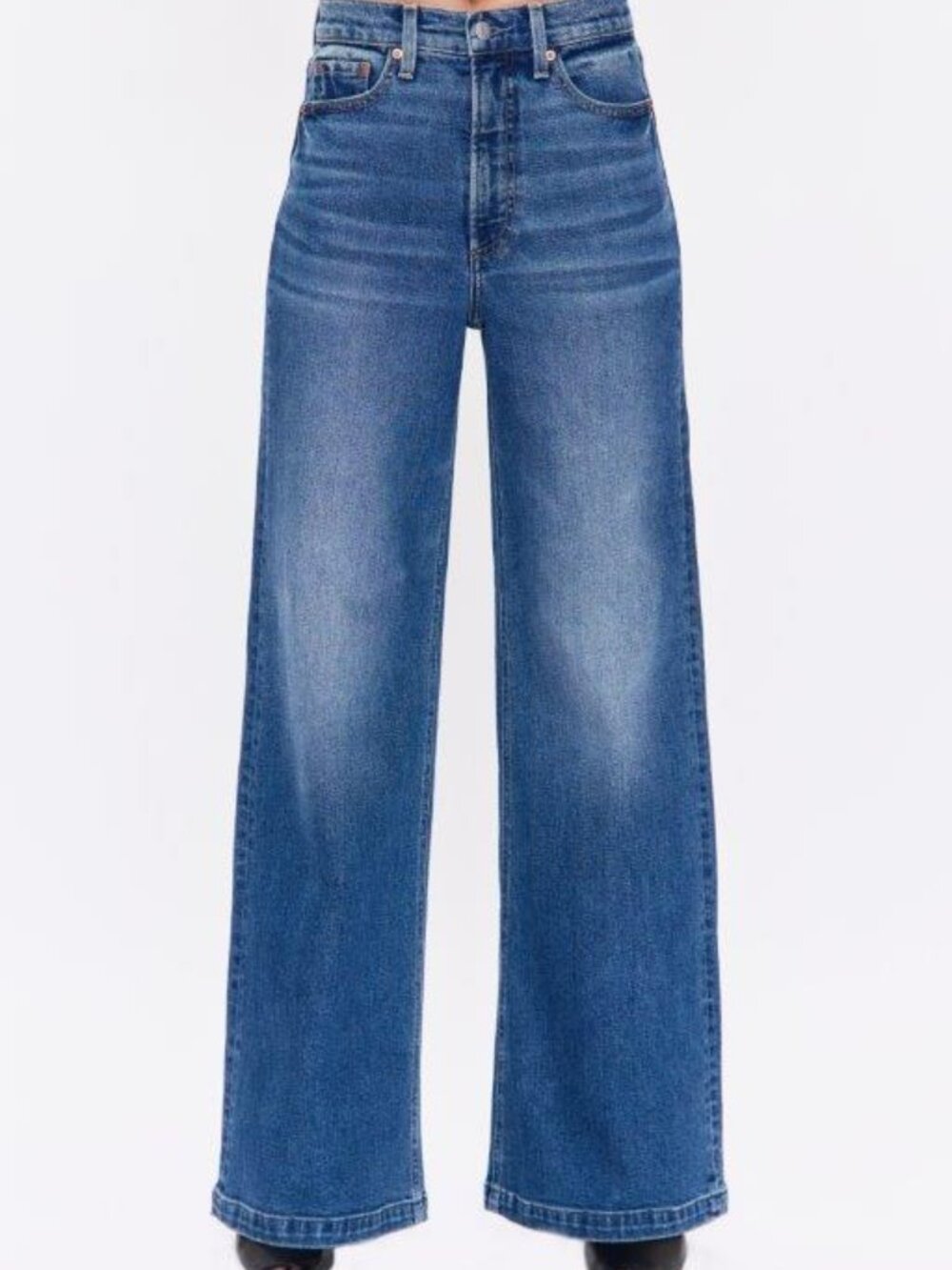 Pistola Lana High-Rise Wide Leg Jeans in Soho, size 25